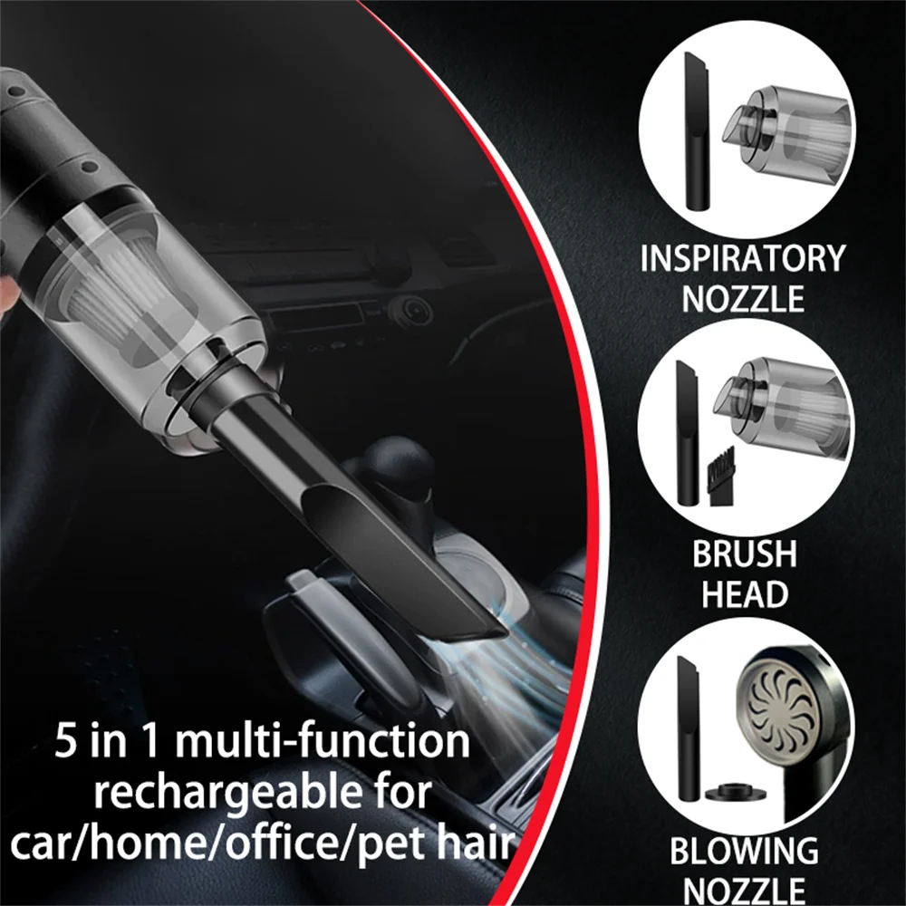 Pocket Power Car Vacuum